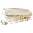 thumbnail image 2 of Standard Stapler Stationery Gift for Desktop Stapler Standard Stapler Powered Stapler Home School Office Student Teacher Gold, 2 of 8