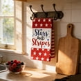 thumbnail image 6 of Patriotic Independence Day Kitchen Hand Towel, High Absorbency Cotton Rich Towel, Ideal for Cooking, Baking, Dish Drying & Festive Home Kitchen Decor, 4th of July Essential Accessory, 24*16in, D, 6 of 6