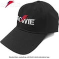 thumbnail image 2 of David Bowie Men's Aladdin Sane Bolt Logo Hat Adjustable Black, 2 of 2