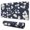Pioneer Flower Floral-2, variant on Long Mouse Pads for Desk,Pioneer Flower Floral Print Pattern Desk Mats on Top Of Desks, Desk Mouse Pad Extra Large with 3mm Non-Slip Base and Stitched Edge for Gaming,Office,Work,Home 31.5"x11.8"