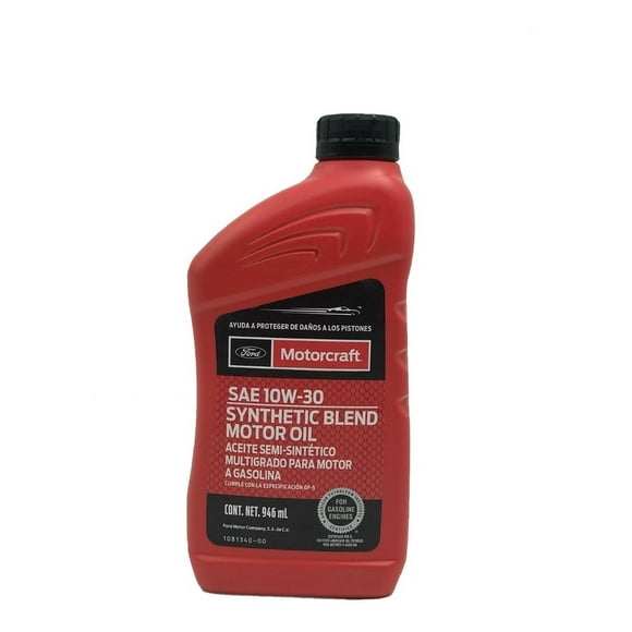Aceite de motor MOTORCRAFT 10W30 Multigrado Synthetic Blend