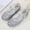 Silver, variant on Dpytoraw Girls Glitter Mary Jane Flats, Little/Big Kids Princess Dress Shoes with Pearl Charm Sizes 9