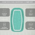 thumbnail image 5 of HOME WEAVERS Waterford Collection Cotton Toilet Tank Cover, 10" x 22", Turquoise, 5 of 9
