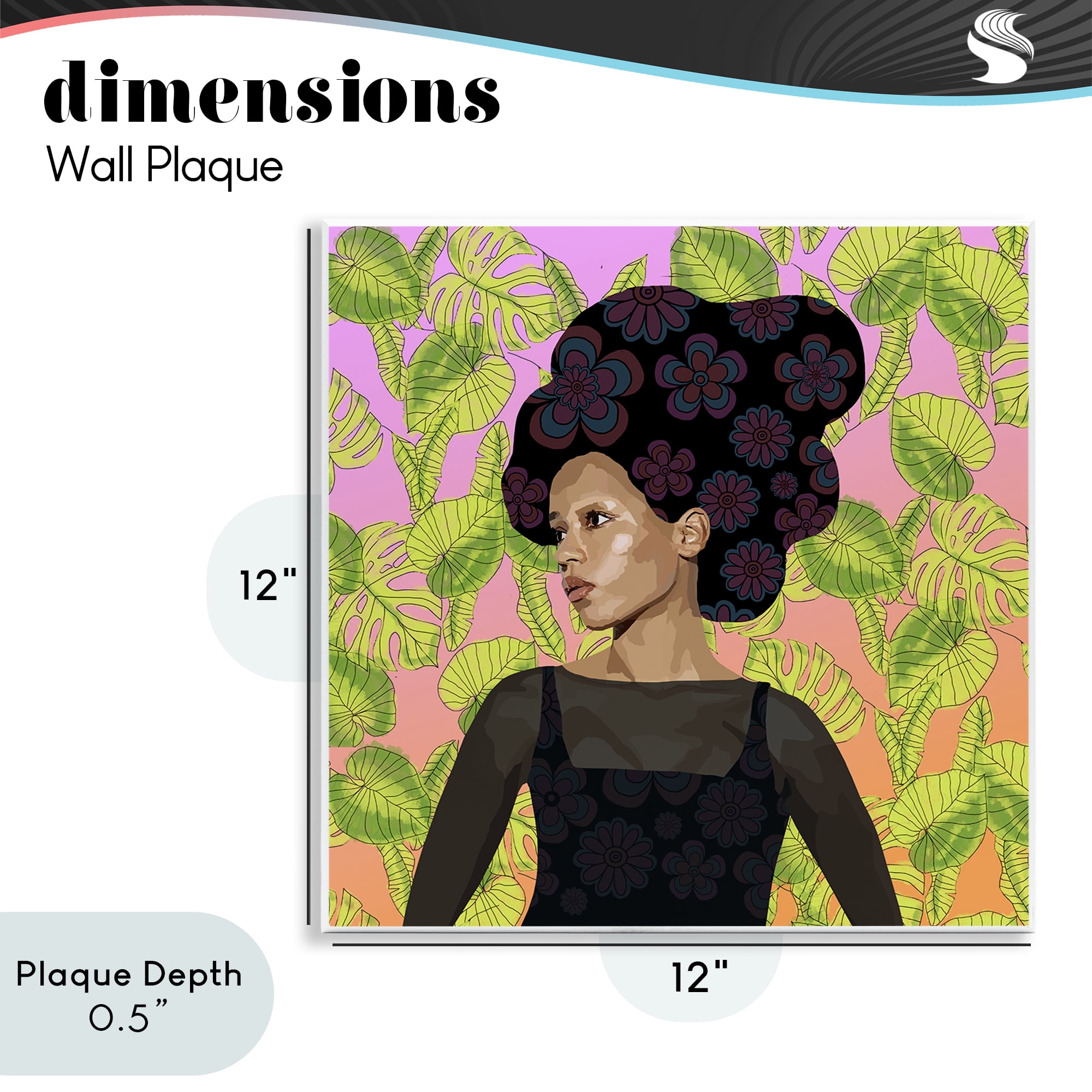 Stupell Industries Whispers Of Bloom Wall Plaque Art, design by Lynnda Rakos