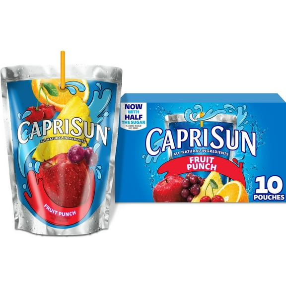 Capri Sun Fruit Punch - 10pk/60 fl oz