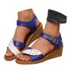thumbnail image 3 of MKLEKYY Sandalias para Playa Mujer Sandalias de Punta Abierta para Mujer Sandalias de Cuña Romanas Con Nudo de Playa Zapatos de Moda Sandalias para Mujer, 3 of 5