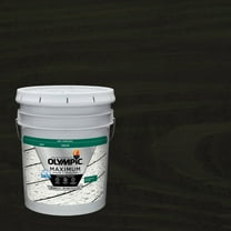 Olympic Maximum 5 Gallons SC-1050 Mystic Black Solid Color Exterior Stain and Sealer in One