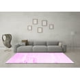 thumbnail image 3 of Ahgly Company Indoor Rectangle Solid Pink Modern Area Rugs, 8' x 10', 3 of 4