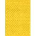 thumbnail image 1 of Ahgly Company Machine Washable Indoor Rectangle Oriental Yellow Modern Area Rugs, 3' x 5', 1 of 1
