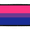Bisexual Pride Flag, variant on Pride Flag - Redesign - Removable Patch