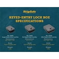 thumbnail image 2 of Snapsafe Lock Box With Key Lock Xxl, 2 of 5