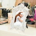 thumbnail image 3 of Tabletop Photo Frame Creative Holder Display Stand Household Office Resin White, 3 of 6