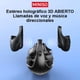 thumbnail image 5 of MINISO X15 Audífonos Inalámbricos Abiertos con Traductor AI en Tiempo Real, Bluetooth 5.4, Más de 130 Idiomas (App Requerida), IPX5 Resistentes al Agua, Negro, 5 of 7