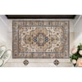 thumbnail image 4 of Linon Home Décor Washable Julian Area Rug or Runner Collection, Ivory and Gold, 2' x 3', 4 of 8