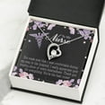 thumbnail image 3 of You're the Best Nurse Forever Necklace w Message Card, 3 of 20