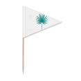 thumbnail image 1 of Cypress Line Vectorgraph Art Déco Mode Cure-Dent Triangle Cupcake Toppers Drapeau, 1 of 3