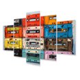 thumbnail image 2 of Designart "Pop Art Cassette Collection II" Music Metal Wall Décor Set, 2 of 5