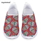 thumbnail image 1 of Zapatillas de deporte de moda para mujer, con estampado de calaveras de azúcar, informales, sin cordones, de malla, para playa, ligeras, para exteriores, 1 of 5