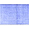 thumbnail image 1 of Ahgly Company Machine Washable Indoor Rectangle Persian Blue Traditional Area Rugs, 8' x 12', 1 of 4