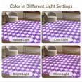 thumbnail image 7 of ODIKA Checkered Buffalo Plaid With Symmetrical Gingham Diagonal Accents for Home Office, Gaming Room, Under Desk, Non-Slip Chair-Friendly, 7 of 7