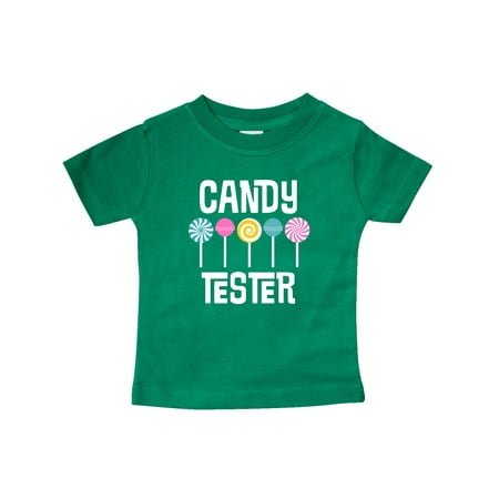 

Inktastic Candy Tester Cute Sweets Gift Baby Boy or Baby Girl T-Shirt