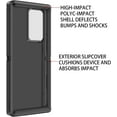 thumbnail image 7 of Petocase for Samsung Galaxy Note 20 Ultra Case,Shockproof 3 in 1 Full Body Protection [Without Screen Protector] Rugged Heavy Duty Durable Cover Case,Black, 7 of 7