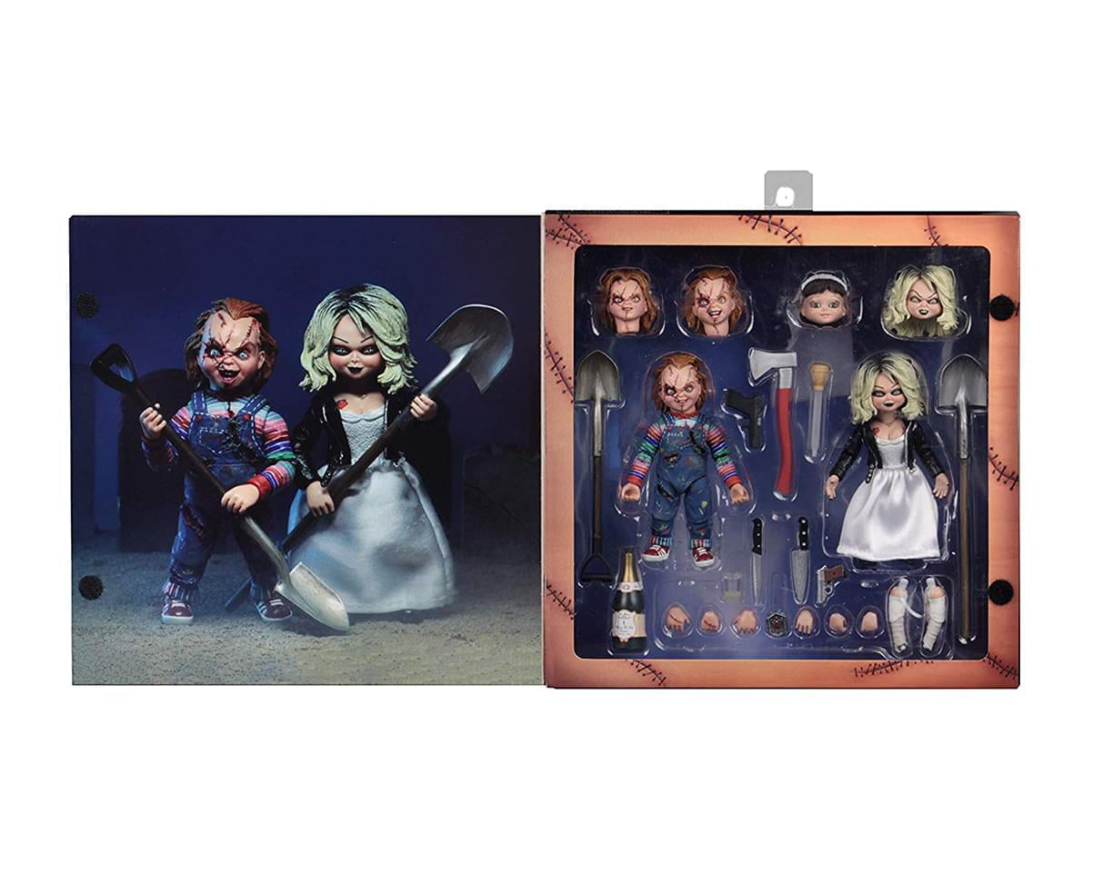 Bride Of Chucky Ultimate Chucky & Tiffany 7 Inch Scale Action Figure 2 Pack  - Walmart.Com