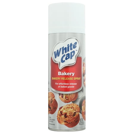 (Pack of 6) White Cap Spray Bakery Release 14 Oz