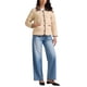 thumbnail image 2 of CHAQUETA PUFFER DE MUJER CASUAL DE MANGA LARGA CON BOTONES S KHAKI, 2 of 6