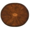 thumbnail image 3 of Home Square Table d'Appoint Ovale en Cerisier de Plantation - Ensemble de 2, 3 of 5