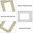 thumbnail image 5 of 10Pcs Vintage Photo Frames Mini Resin Photo Frame Decorative Gold and Silver Photo Display Frames Small Photo Holder DIY Craft Supplies for Home Table, 5 of 5