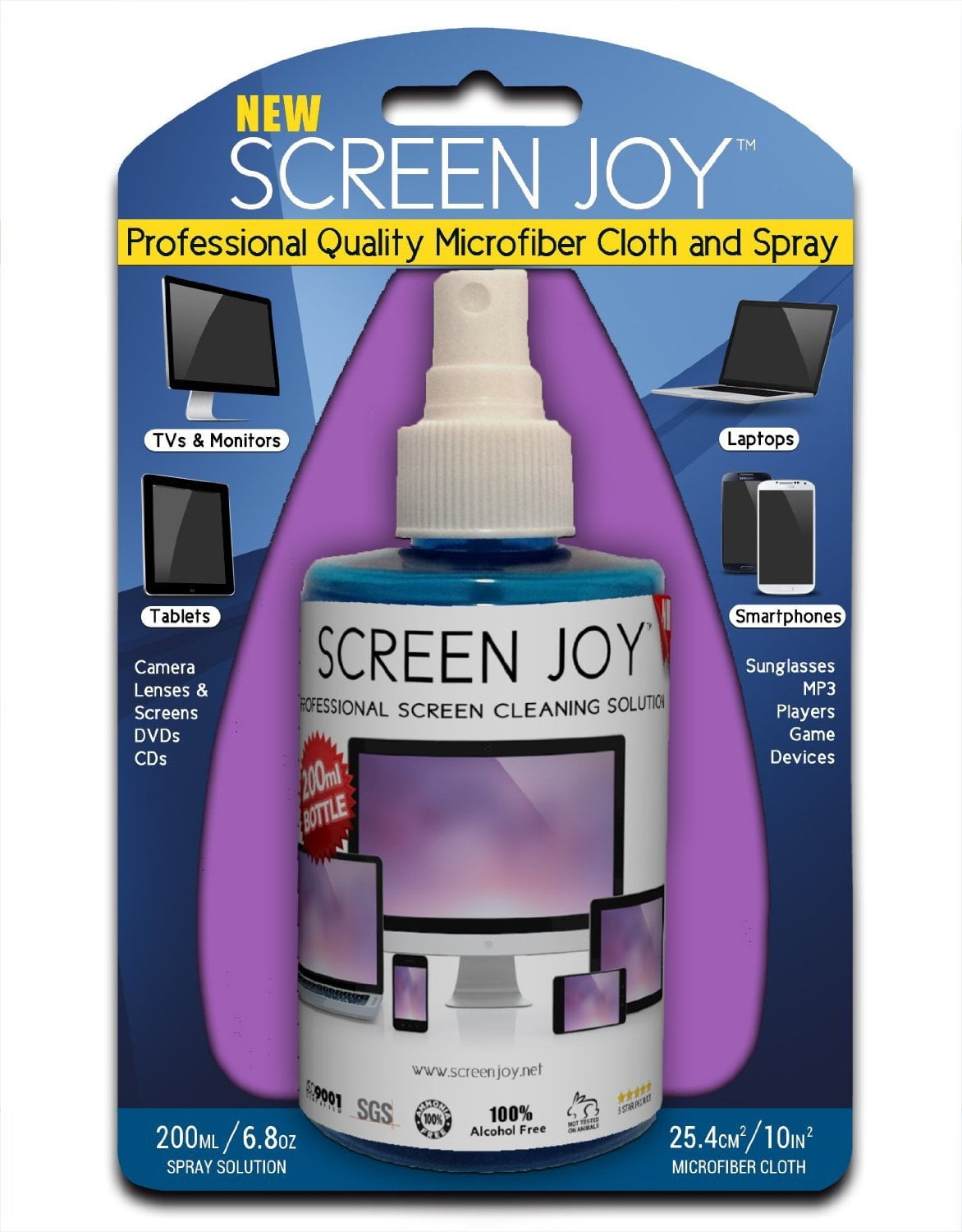 Screen Joy Computer Screen Cleaner for TV Screen and Computer Perfect