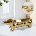 thumbnail image 5 of SSZMDLB under $5 Dachshund Jewelry Organizer, Dachshund Jewelry Organizer, Dresser Tray Storage Box, Decorative Display Stand for Rings, Earrings, Bracelets, Vanity Table, Bedroom Decor, 5 of 6