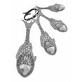 thumbnail image 2 of Ganz 4-Piece Set, Fish (ER32652) Measuring Spoon, One Size, silver, 2 of 2
