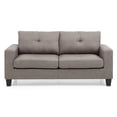 thumbnail image 4 of Glory Furniture Newbury Twill Fabric Modular Sofa in Gray, 4 of 6