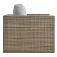 thumbnail image 5 of Modway Convene 3-Piece Outdoor Patio Furniture Set in Cappuccino Gray, 5 of 10