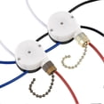 thumbnail image 1 of Ceiling Fan Switch Kit ZE-208S E89885 3 Speed 4 Wire Pull Chain, Ceiling Fan Parts, Switch Speed Co, 1 of 5