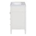 thumbnail image 4 of 30'' Bathroom Vanity, Bathroom Storage Cabinet With Sink, 2 Drawers, Flippable Drawer, Retro Handle Multi-Functional Independent Modern Storage Cabinet, 4 of 7
