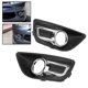 thumbnail image 4 of 1 Pair for Citroen C4 2008-2011 Chrome Front Bumper Fog Lamp Light Cover Front Fog Lamp Frame, 4 of 5