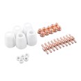 thumbnail image 2 of Kit de boquillas de electrodo NikouMX juego de 60 piezas antorcha consumibles corte por plasma, 2 of 8