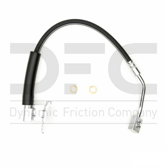 Rear Right Dynamic Friction Company Brake Line Hose 350-56041 For 2006-2011 Ford Crown Victoria, 2006-2011 Lincoln Town Car, 2006-2011 Mercury Grand Marquis