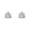 thumbnail image 3 of 1/10 Carat 3-Prong Diamond Stud Earrings in 14K White Gold (I1-I2 Clarity), 3 of 4