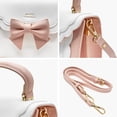 thumbnail image 2 of CuteStreet Handbags for Women Crossbody PU Leather Satchel Bags Over the Shoulder Removable Adjustable Bow, 2 of 7