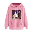thumbnail image 6 of Heisall Womens Hooded Sweatshirts Long Sleeve Printed Loose Fit Casual Fashion Sweatshirt, 6 of 6
