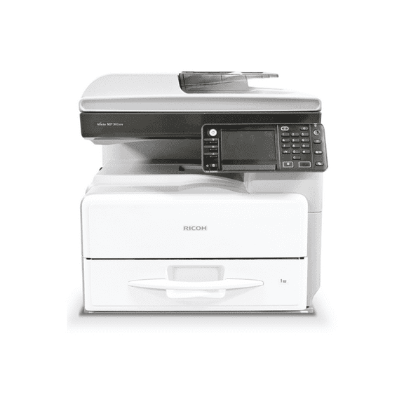 Ricoh Aficio MP 301SPF - Mono / Laser MFP Printer Copier / Letter 31ppm