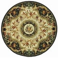 thumbnail image 2 of Safavieh Chelsea Samara Geometric Wool Area Rug, Black, 3' x 3' Round, 2 of 10