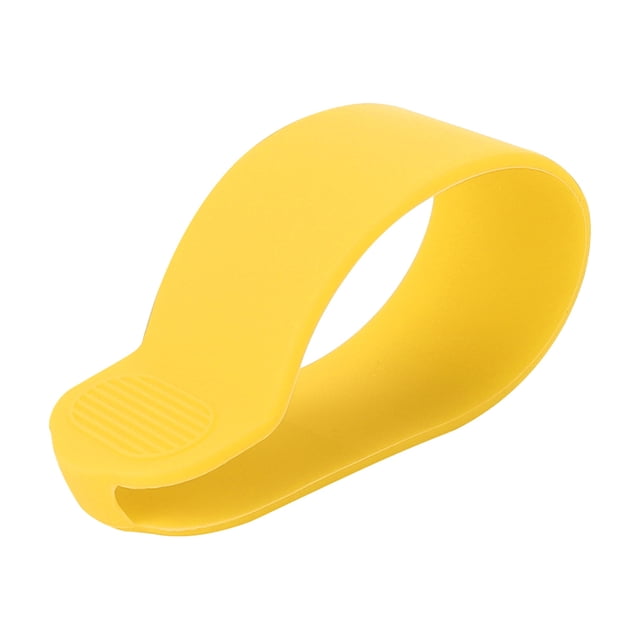 Naiovety Funda de silicona para acelerador de monopatín, accesorios protectores para aceleradores Cocina y Comedor Amarillo