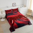 thumbnail image 4 of Erosebridal Gamepad Bedding Twin Comforter Set for Teens, Gradient Geometric Down Comforter, Gaming Sports Decor, Reversible, 4 of 7