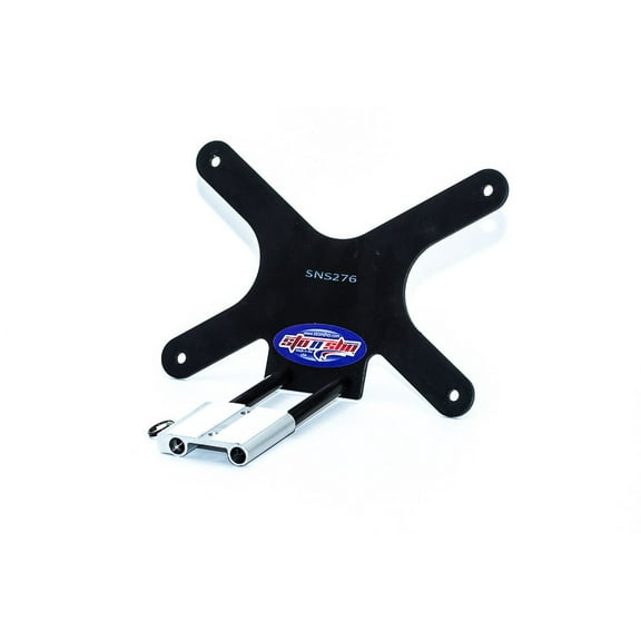STO N SHO Front License Plate Bracket Compatible with 2021-2022 BMW X7 40i non M Sport WITHOUT adaptive cruise control(SNS276)
