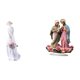 thumbnail image 1 of Figura de de una dama, moderna estatua nórdica para decorar estantes, armarios o escritorios. Adorno de mesa acrílico único, ideal como, 1 of 8